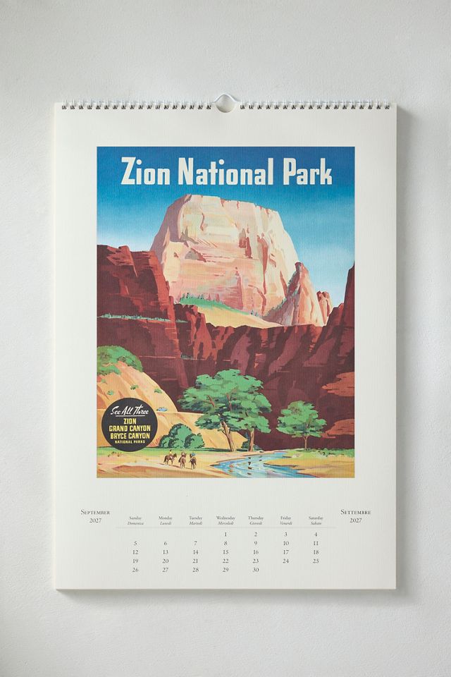 National Parks 2027 Wall Calendar #1
