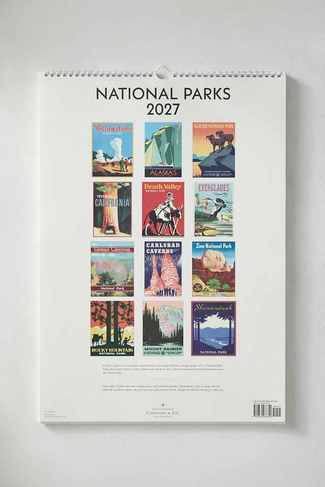 National Parks 2027 Wall Calendar #3