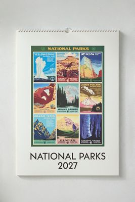 National Parks 2027 Wall Calendar
