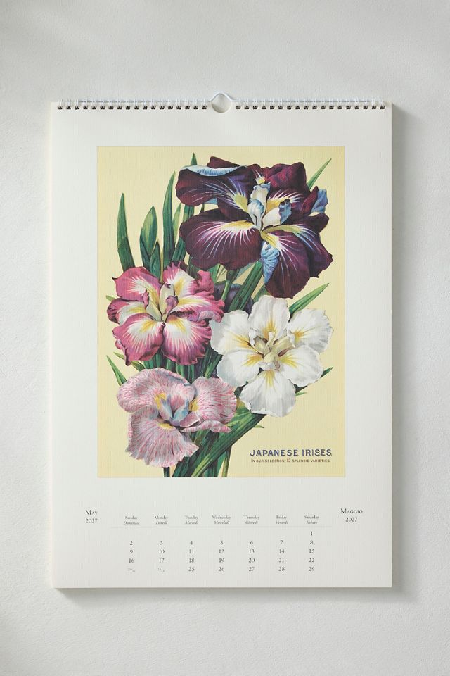 Garden Flowers 2027 Wall Calendar #2