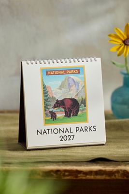 National Parks 2027 Desk Calendar