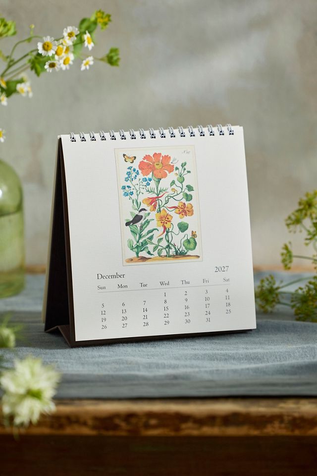Flora + Fauna 2027 Desk Calendar #1