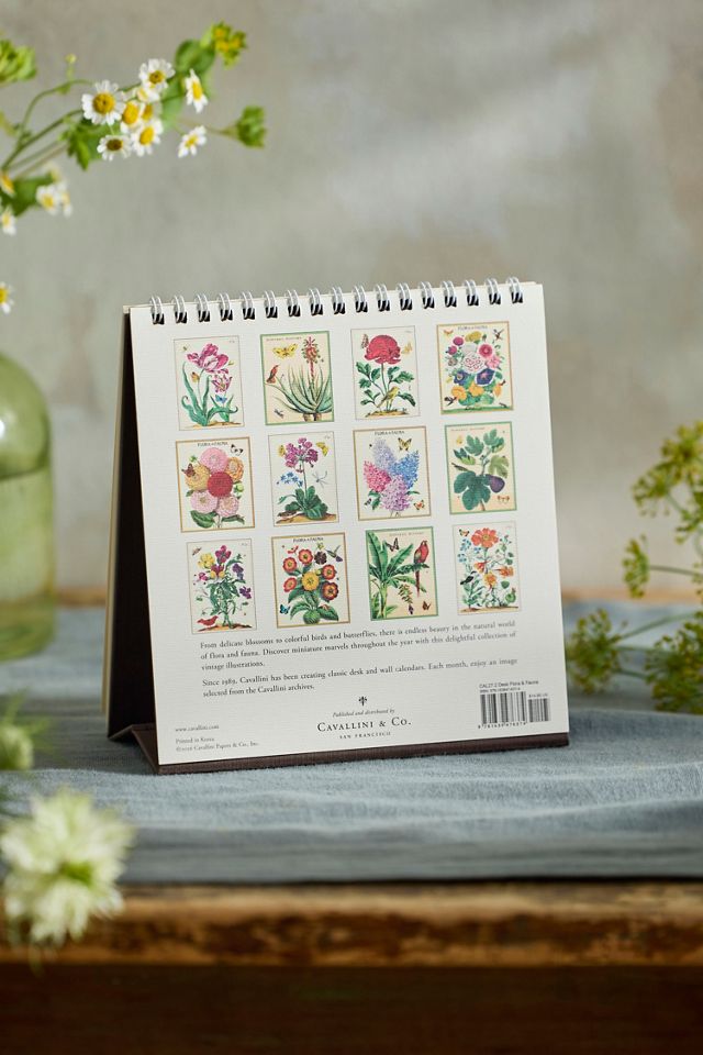 Flora + Fauna 2027 Desk Calendar #2