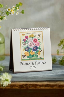Flora + Fauna 2027 Desk Calendar