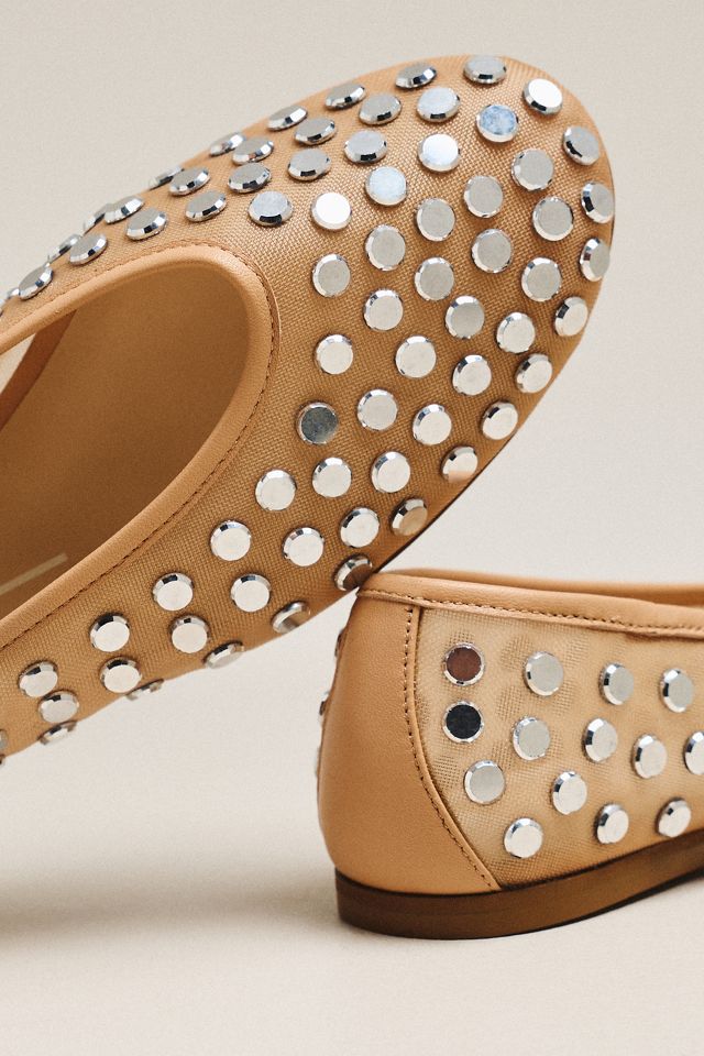 Dolce Vita Calia Studded Mesh Flats #2