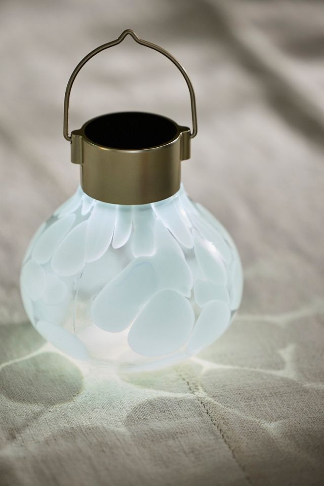 Solar Glass Tea Lantern #1