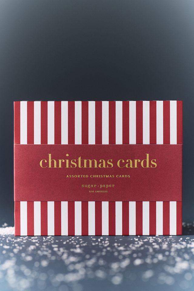 Sugar Paper Christmas Boxed Notecard Set | AnthroHome