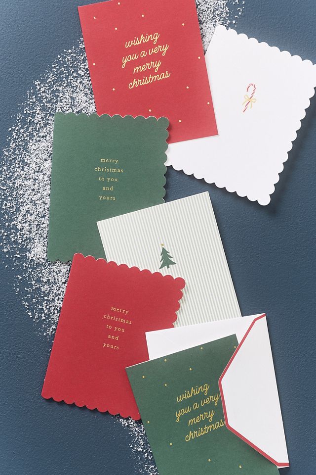 Sugar Paper Christmas Boxed Notecard Set #2