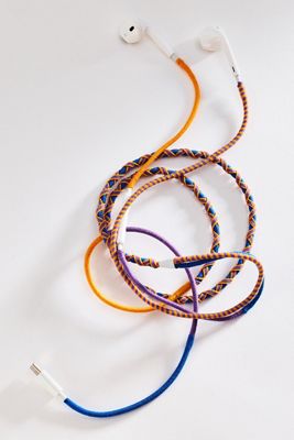 Posh Tech Braided Thread Wire Headphones