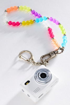 Posh Tech Mini Digital Camera with Beaded Lanyard