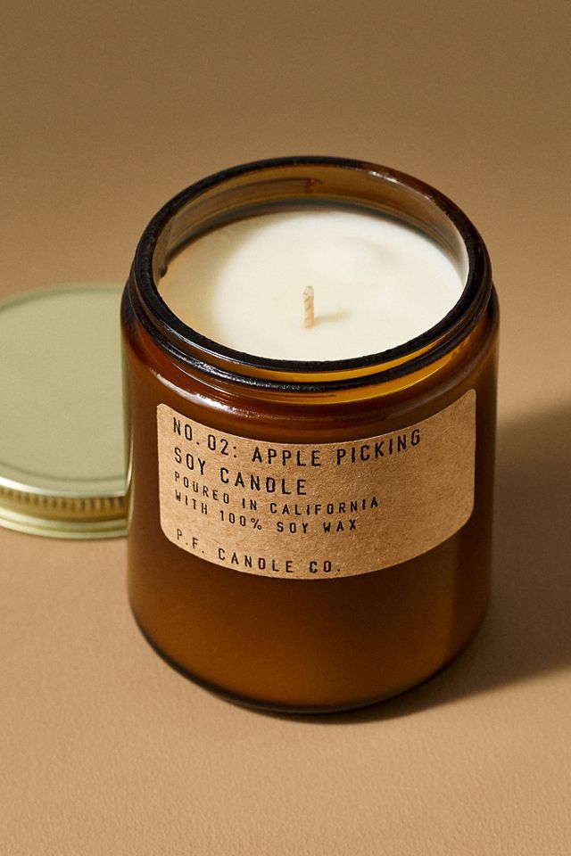 P.F. Candle Co. Gourmand Apple Picking Glass Jar Candle #2