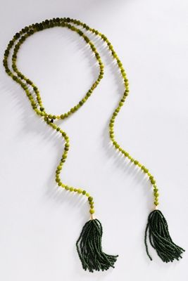 By Anthropologie Prelayer Wrap Beaded Necklace