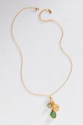 By Anthropologie Charms Pendant Delicate Chain Necklace