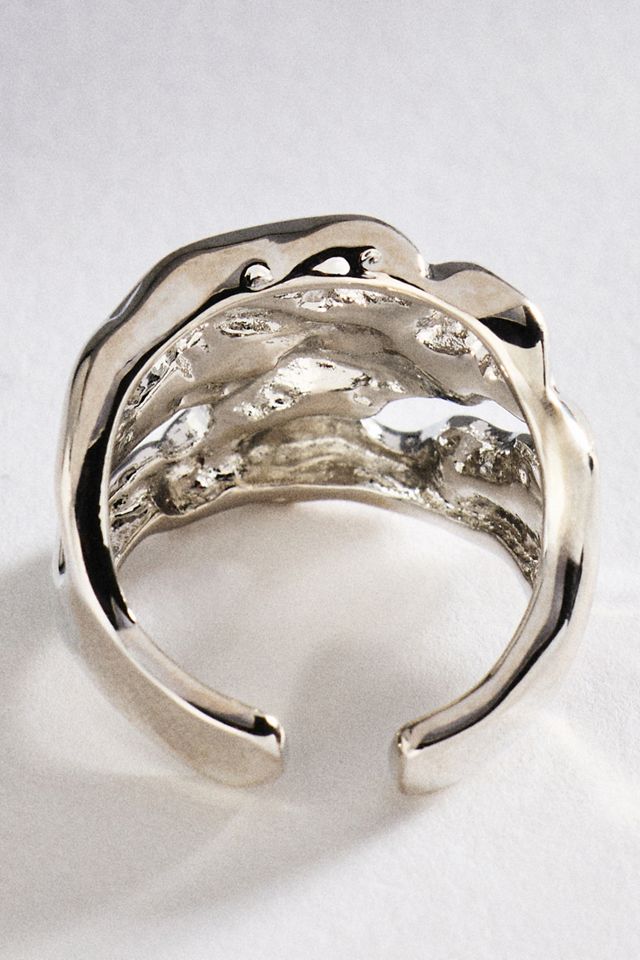 By Anthropologie Molten Tide Ring #2