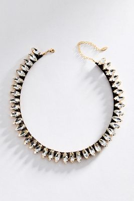 By Anthropologie Crystal Choker Necklace