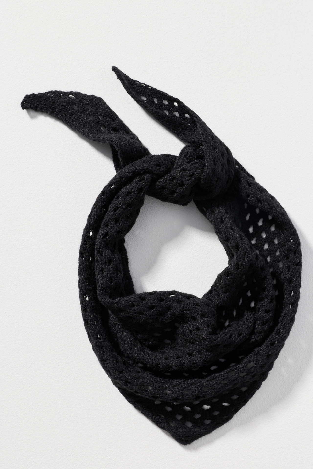 By Anthropologie Triangle Knit Hair Scarf