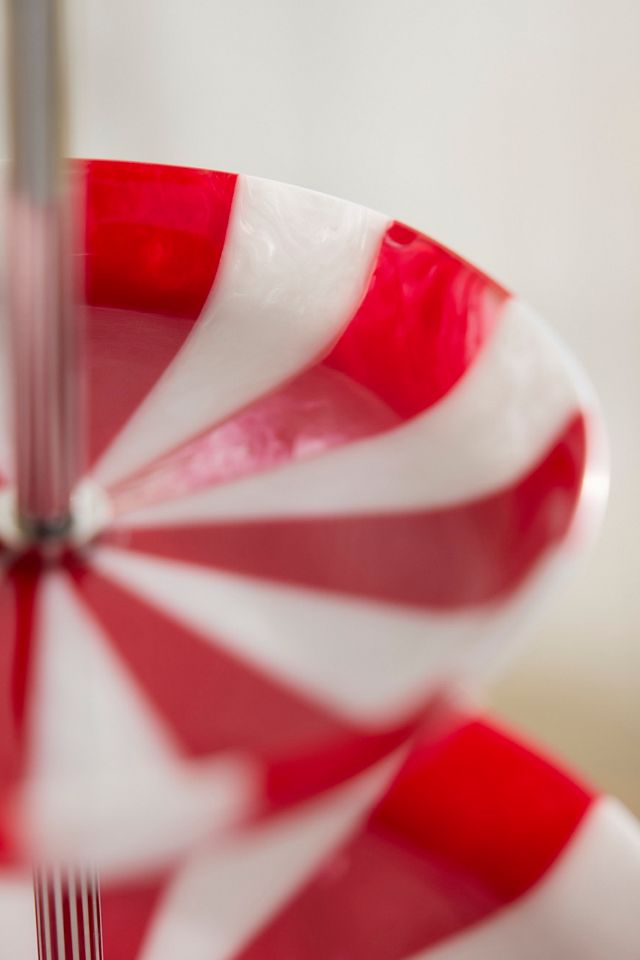 Terrain Candy Stripe Resin Tiered Stand #2