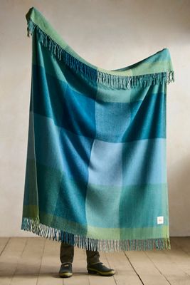 TBCo Green Frame Throw Blanket