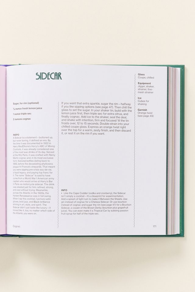 Good Spirits Hardcover Cocktail Book #2