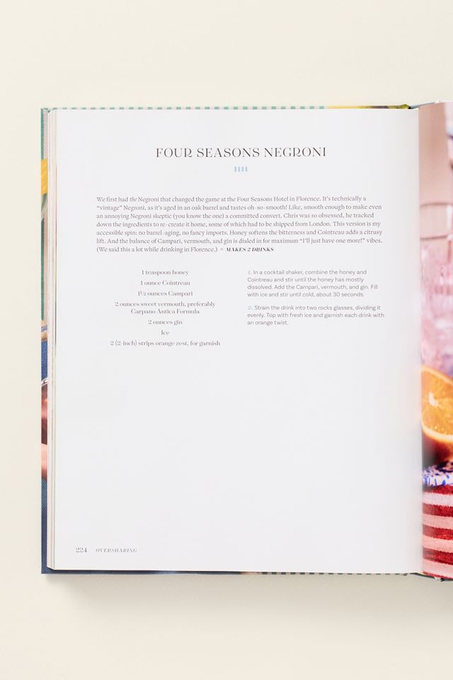 Oversharing Hardcover Cookbook #2