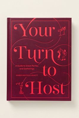 Your Turn to Host Hardcover Cookbook