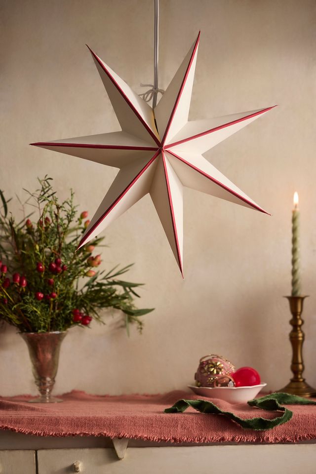 Paper Star Pendant Light #1