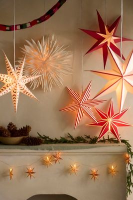 Paper Star Pendant Light
