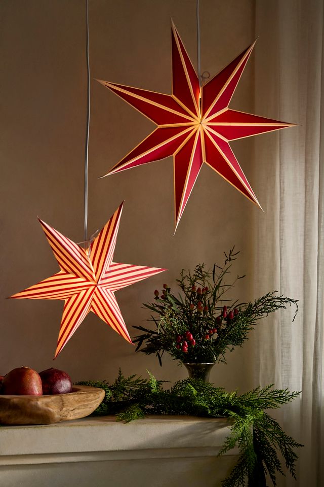 Paper Star Pendant Light #1
