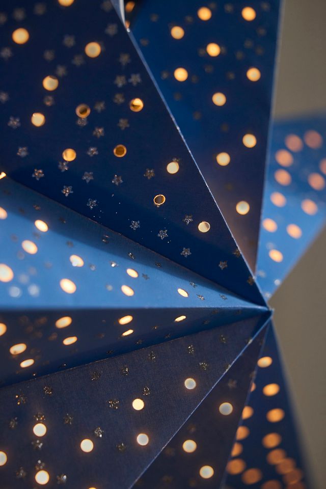 Paper Star Pendant Light #1