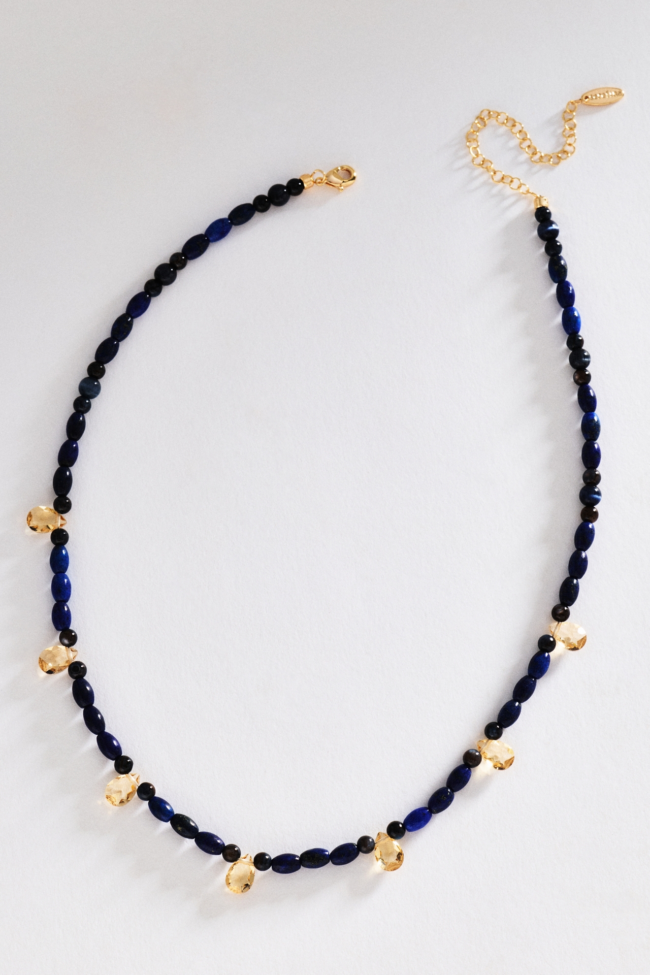 By Anthropologie Mixed Beaded Necklace