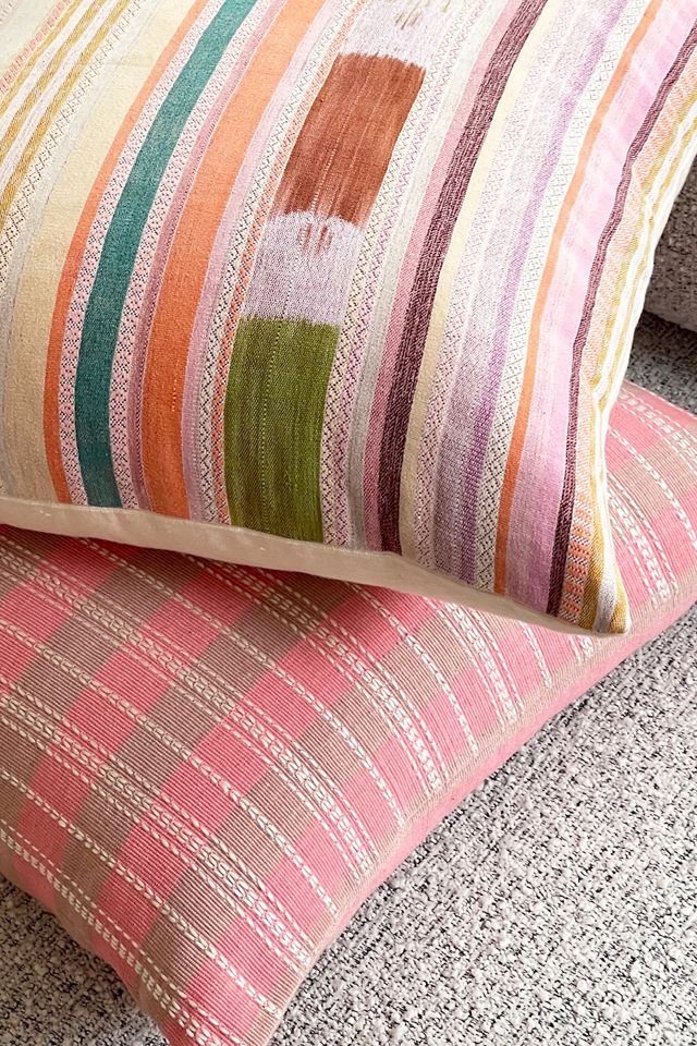 Archive New York Alba Vintage Ikat Pillow #1