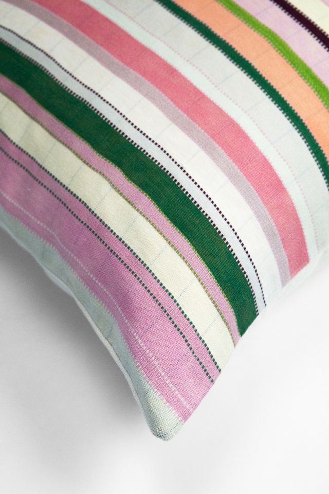 Archive New York Ola Vintage Striped Pillow #1