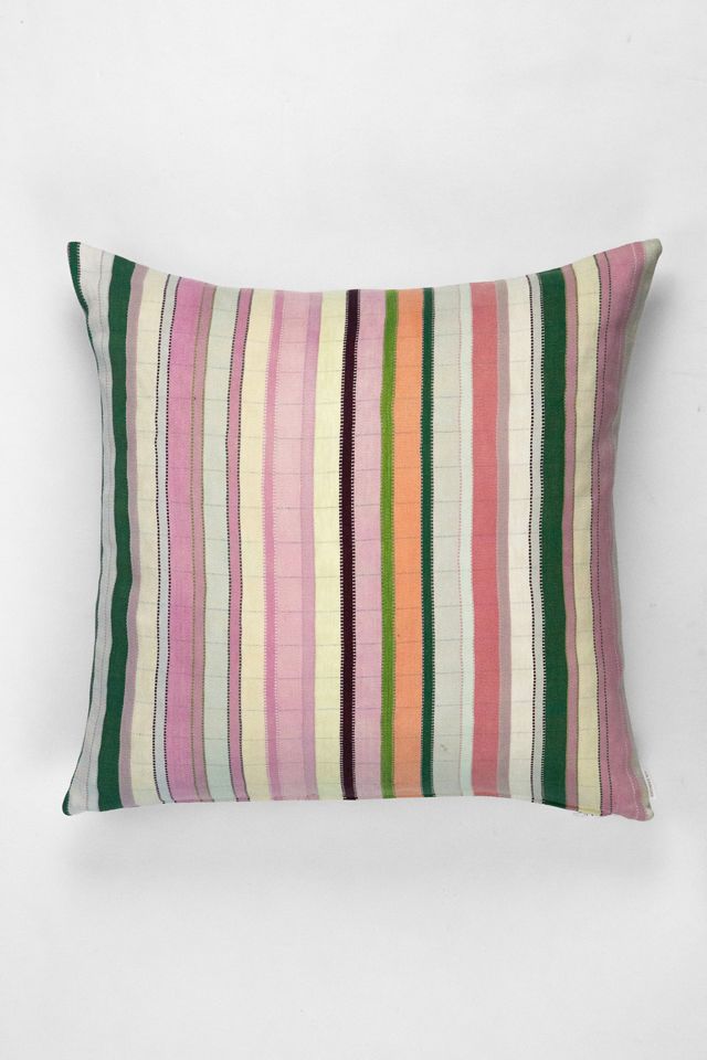 Archive New York Ola Vintage Striped Pillow #3