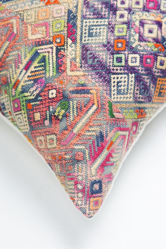 Archive New York Vintage Nahuala Brocade Accent Pillow #1