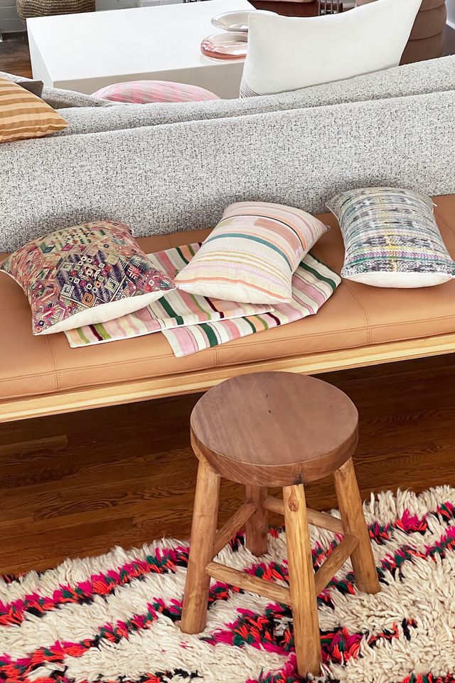 Archive New York Vintage Nahuala Brocade Accent Pillow #2