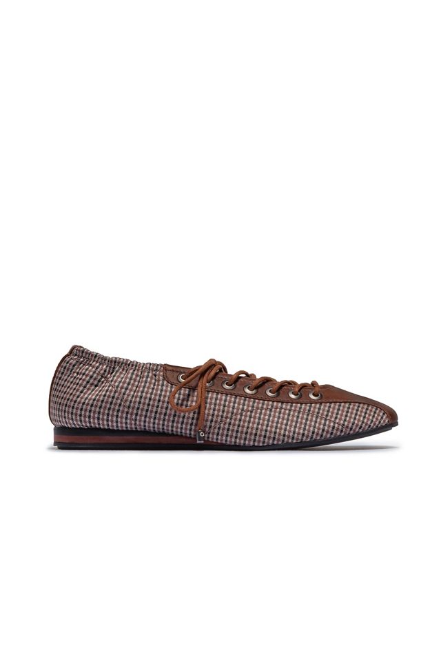 Bernardo Billie Lace-Up Ballet Flats #1