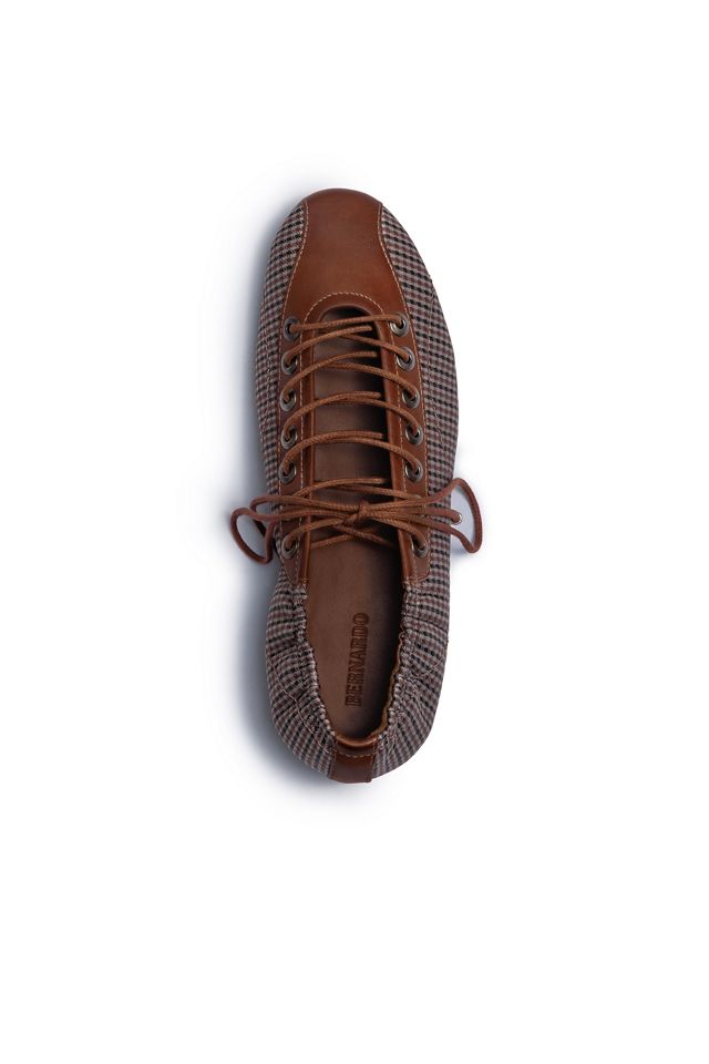 Bernardo Billie Lace-Up Ballet Flats #2