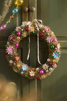 Terrain Reflector Tinsel Wreath