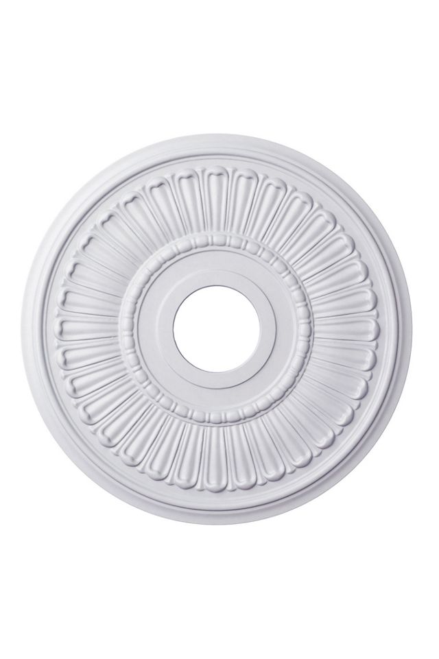 Melonie Petal Textured Ceiling Medallion #1