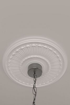 Melonie Petal Textured Ceiling Medallion