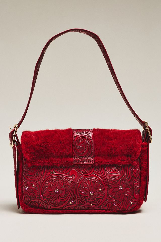 Fiona Faux Fur Buckle Bag #1