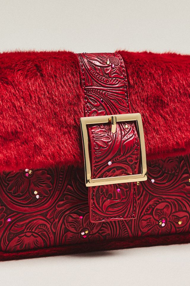 Fiona Faux Fur Buckle Bag #2
