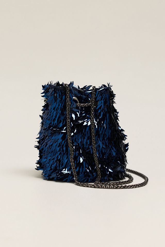 Maeve Beaded Mini Bucket Bag #1