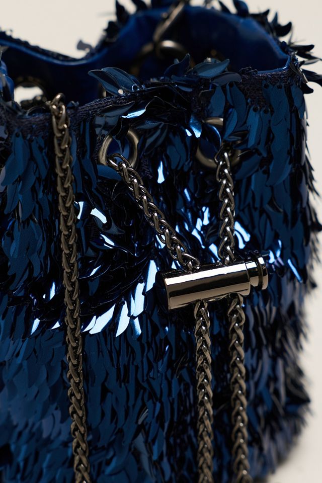Maeve Beaded Mini Bucket Bag #2