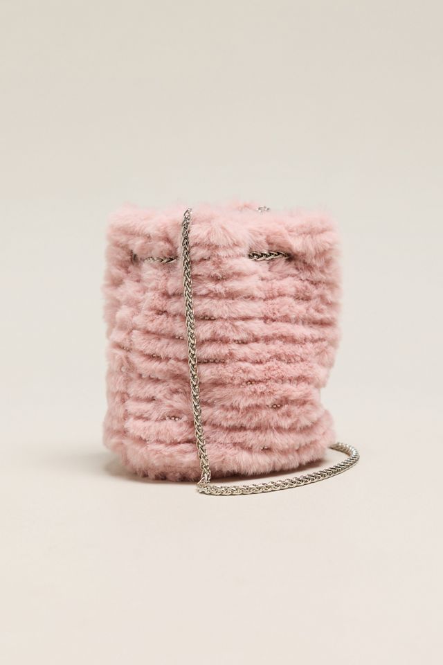 Maeve Beaded Mini Bucket Bag #1