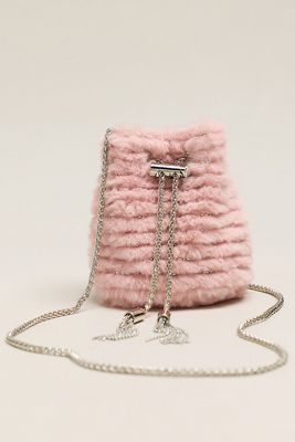 Maeve Beaded Mini Bucket Bag