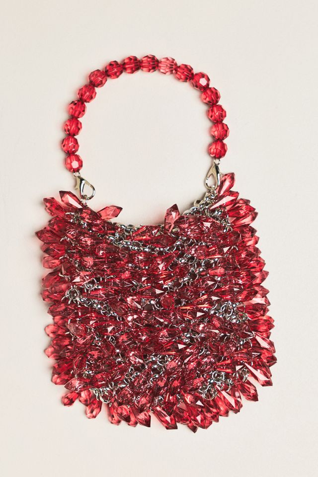By Anthropologie Crystal Mini Pouch Bag #1