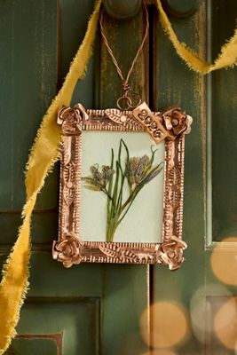 Terrain Botanical Frame 2026 Commemorative Copper Ornament