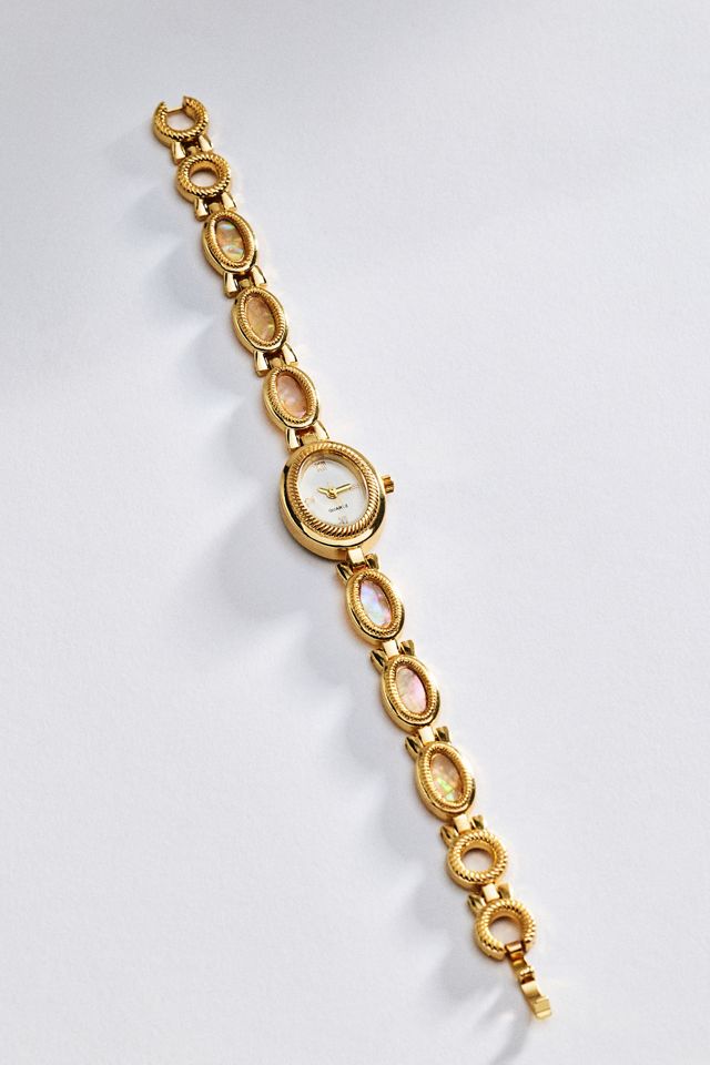 Mother of Pearl Chain Watch #1