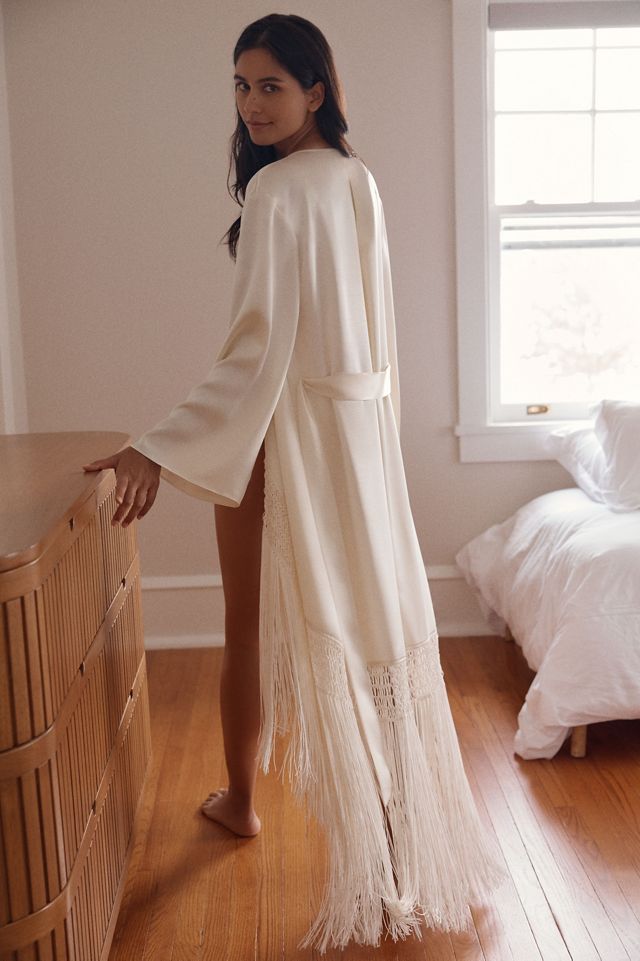 Mare Mare Boho Fringed Maxi Robe #2